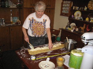 Judy Makes the King Cake