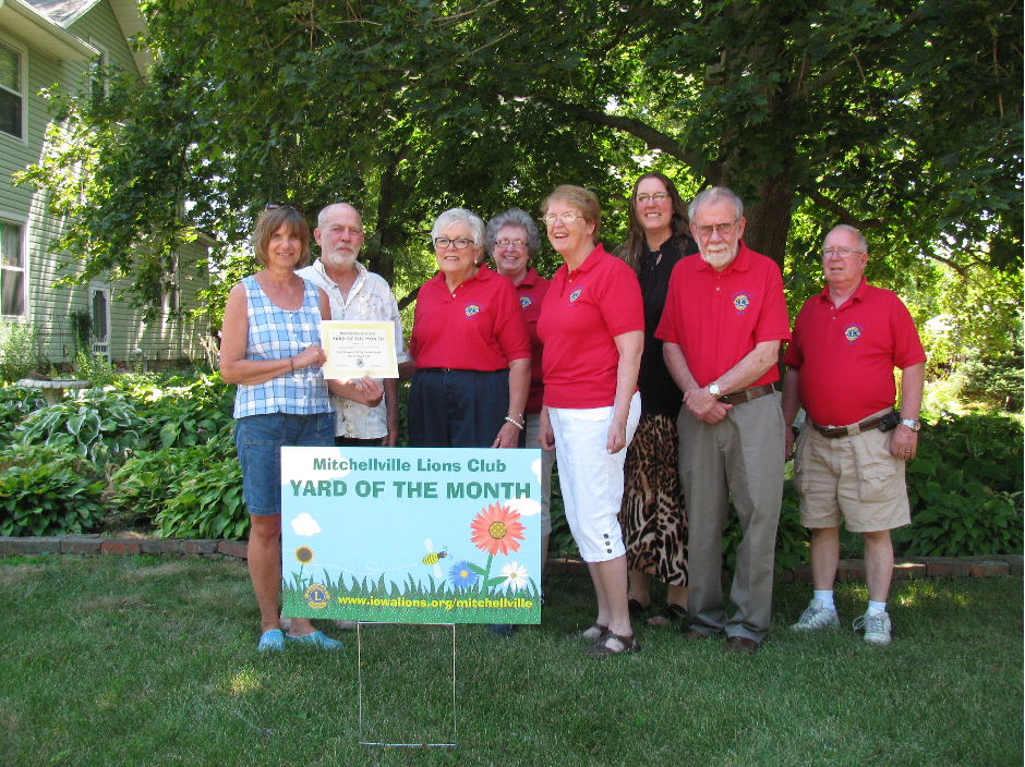 August 2012 Yard of the Month Announced