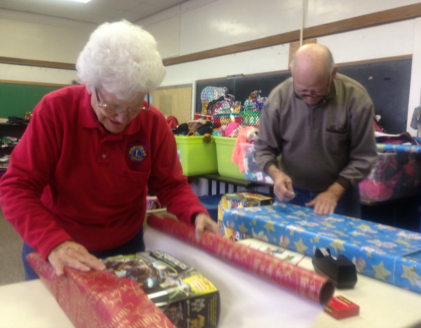 Lions Jim Appleget and Sharon Kooyman