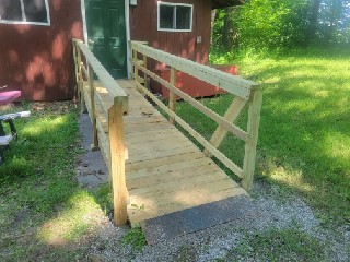 Scout Camp Accessibility Ramp